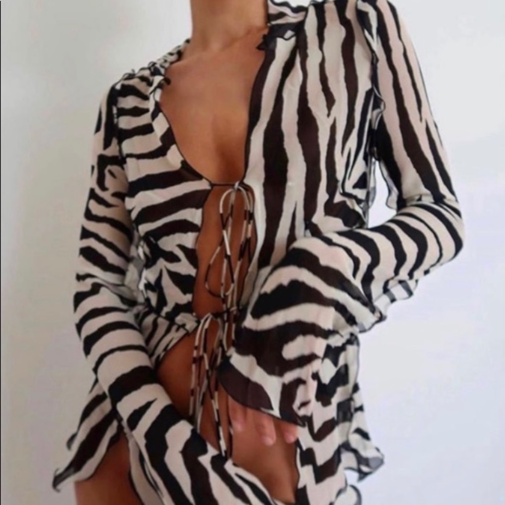 SOLD - Rat & Boa Fiametta Blouse size small